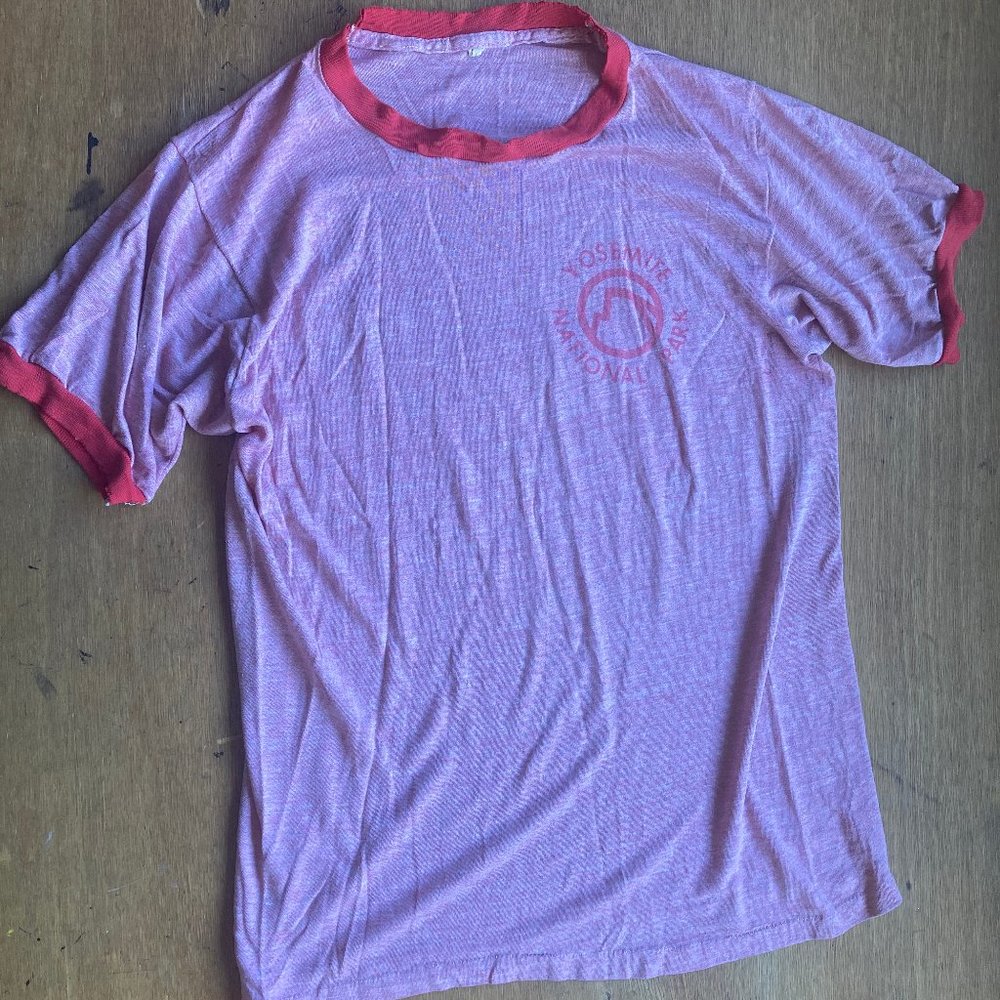single stitch vintage yosemite shirt